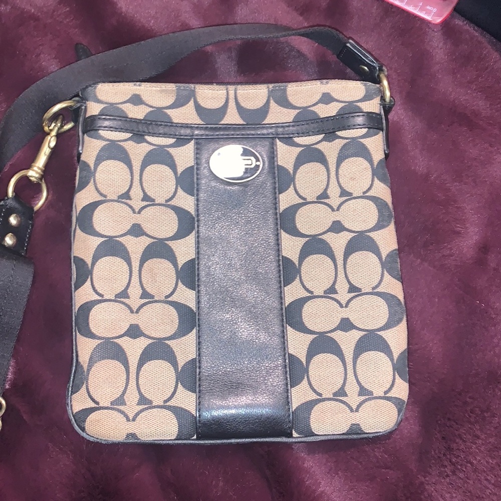 Coach Logo Crossbody Bag